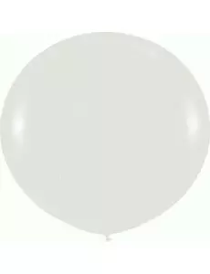 Olbrzymi Biały Balon Lateksowy 80cm