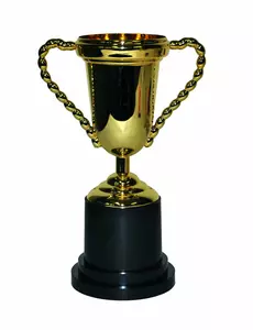 Złote trofeum 25 cm