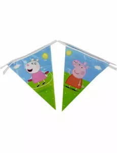 Peppa Pig plastikowa girlanda 270 cm