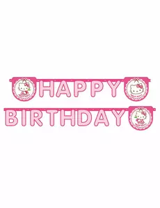 1 girlanda 'Happy Birthday' Hello Kitty 2 m