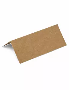 10 kartoników na miejsca Kraft 9,5 x 4 cm