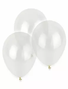 12 przezroczystych balonów 28 cm