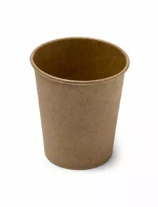 20 kubków papierowych Kraft 200 ml