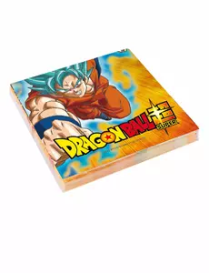 20 serwetek papierowych Dragon Ball Super 33 x 33 cm