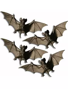4 nietoperze Halloween 11 cm