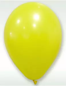 50 żółtych balonów 30cm