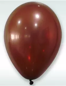 50 metalicznych brązowych balonów 30 cm