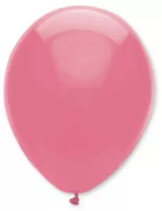6 różowych balonów lateksowych 30 cm