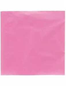 50 papierowych serwetek w kolorze fuksji 38 x 38 cm