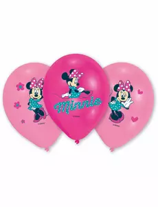 6 lateksowych balonów Minnie