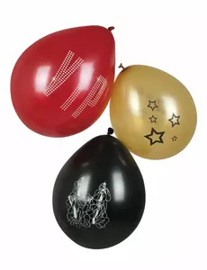 6 balonów VIP 25 cm