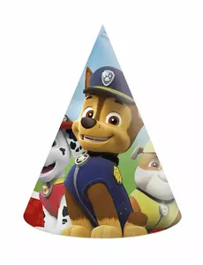 6 gotowych do akcji czapek imprezowych Psi Patrol™