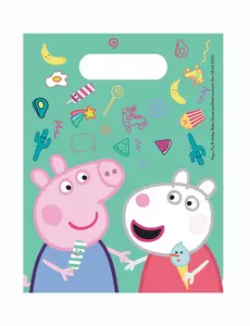 6 torebek na prezenty Świnka Peppa™