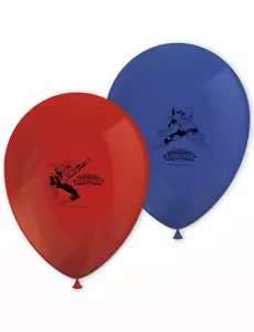 8 niebieskich i czerwonych balonów lateksowych Spiderman™