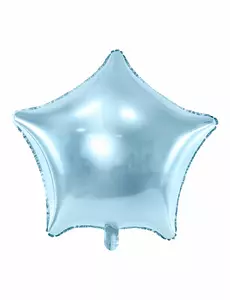 Balon foliowy gwiazda turkus 45 cm