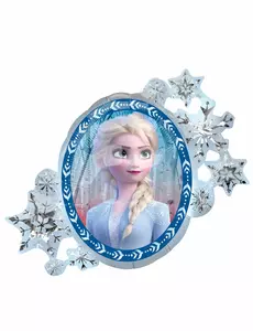 Frozen 2 Elsa i Anna dwustronny balon foliowy 76 x 66 cm