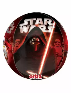 Foliowy balon z postaciami Star Wars VII 38 x 40 cm
