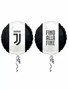 Foliowa piłka Juventus czarno-biała 43 cm