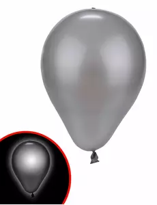 Balon LED Illooms® Silver