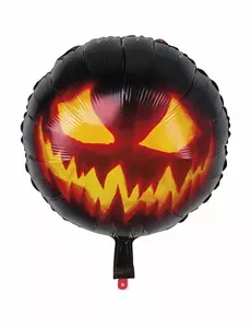Przerażający Balon Foliowy Dynia 45cm