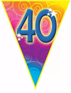 Flagi wiankowe wiek 40 lat 5 m