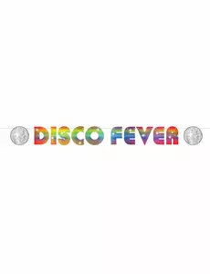 Baner tekturowy Disco gorączka 15 x 213 cm