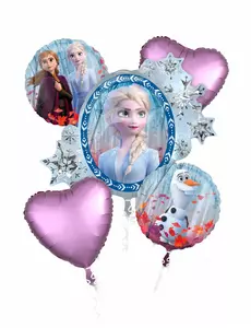 Bukiet 5 balonów foliowych Frozen 2™