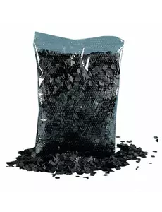 Worek konfetti ciemnoszare 200g