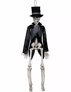 Halloweenowa gotycka wisząca dekoracja pana młodego