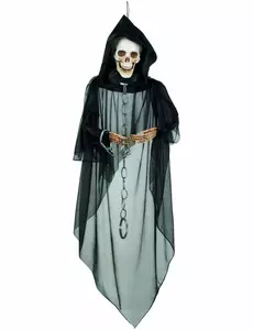 Halloweenowa wisząca dekoracja szkieletu