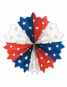 28cm USA Star Paper Decoration