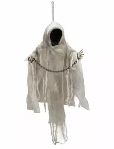 100cm Halloweenowa świecąca wisząca dekoracja szkieletowa