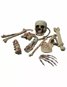 Halloweenowa Dekoracja Krwawego Szkieletu