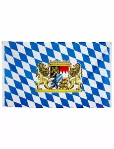 Baner flaga Bawarii 90 x 150 cm