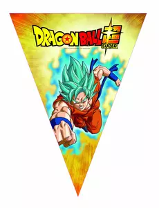 Girlanda papierowych proporczyków Dragon Ball Super 360 cm