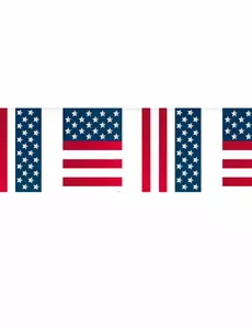 Girlanda proporczyków USA 10 metrów