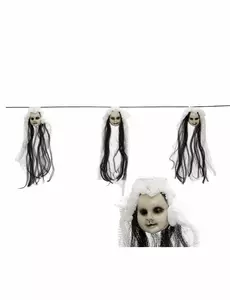 Girlanda lalki głowy 153 cm
