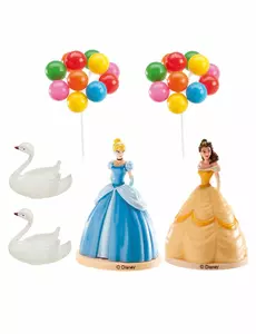 Zestaw plastikowych tortów Disney Princess™ 8,5 cm