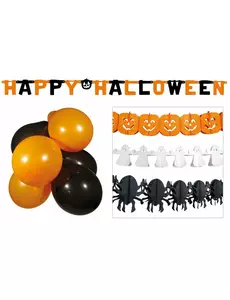 Zestaw dekoracji na Halloween