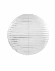 Biała japońska latarnia 25 cm
