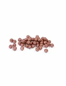 Mini kulki brokatowe różowe złoto 8 mm 10 gr