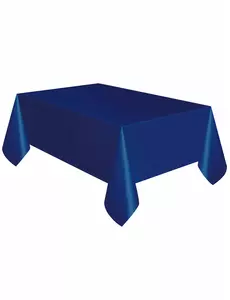 Granatowy plastikowy obrus 137 x 274cm