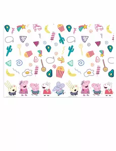 Plastikowy obrus Peppa Pig™ 120 x 180 cm