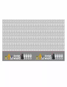 Obrus plastikowy Star Wars Premium 120 x 180 cm