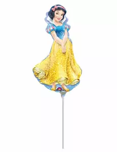 Mały balon foliowy Królewna Śnieżka™, 19 x 34 cm