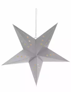 Latarnia gwiazda szara 60 cm