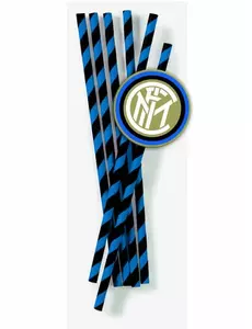 12 kartonowych słomek Inter™ 19,5cm