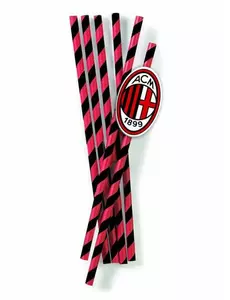 12 kartonowych słomek Milan™ 19,5cm