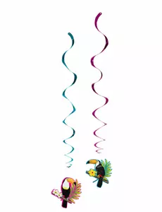 2 zawieszki spiralne tukan 85 cm