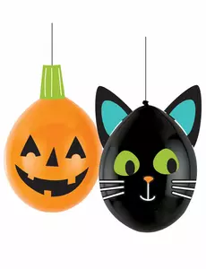 2 balony lateksowe DIY Halloween Friends 30 cm